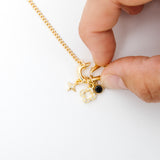 Hooking Up Charm Necklace