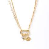 Hooking Up Charm Necklace