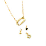 Hooking Up Charm Necklace