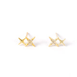 Twinkling Star Studs