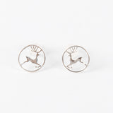 Prancer Reindeer Studs