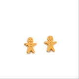 Tiny Gingerbread Flatback