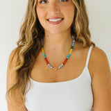 Birthday Exclusive Beaded Necklace (Rainbow)