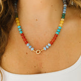 Birthday Exclusive Beaded Necklace (Rainbow)