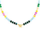 Birthday Exclusive Beaded Necklace (Navy)