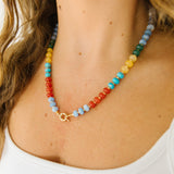 Birthday Exclusive Beaded Necklace (Rainbow)