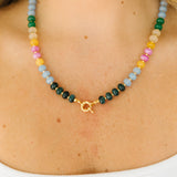 Birthday Exclusive Beaded Necklace (Navy)