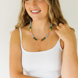 Birthday Exclusive Beaded Necklace (Navy)