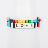 Rainbow Connection Bracelet Stack