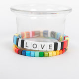 Rainbow Connection Bracelet Stack