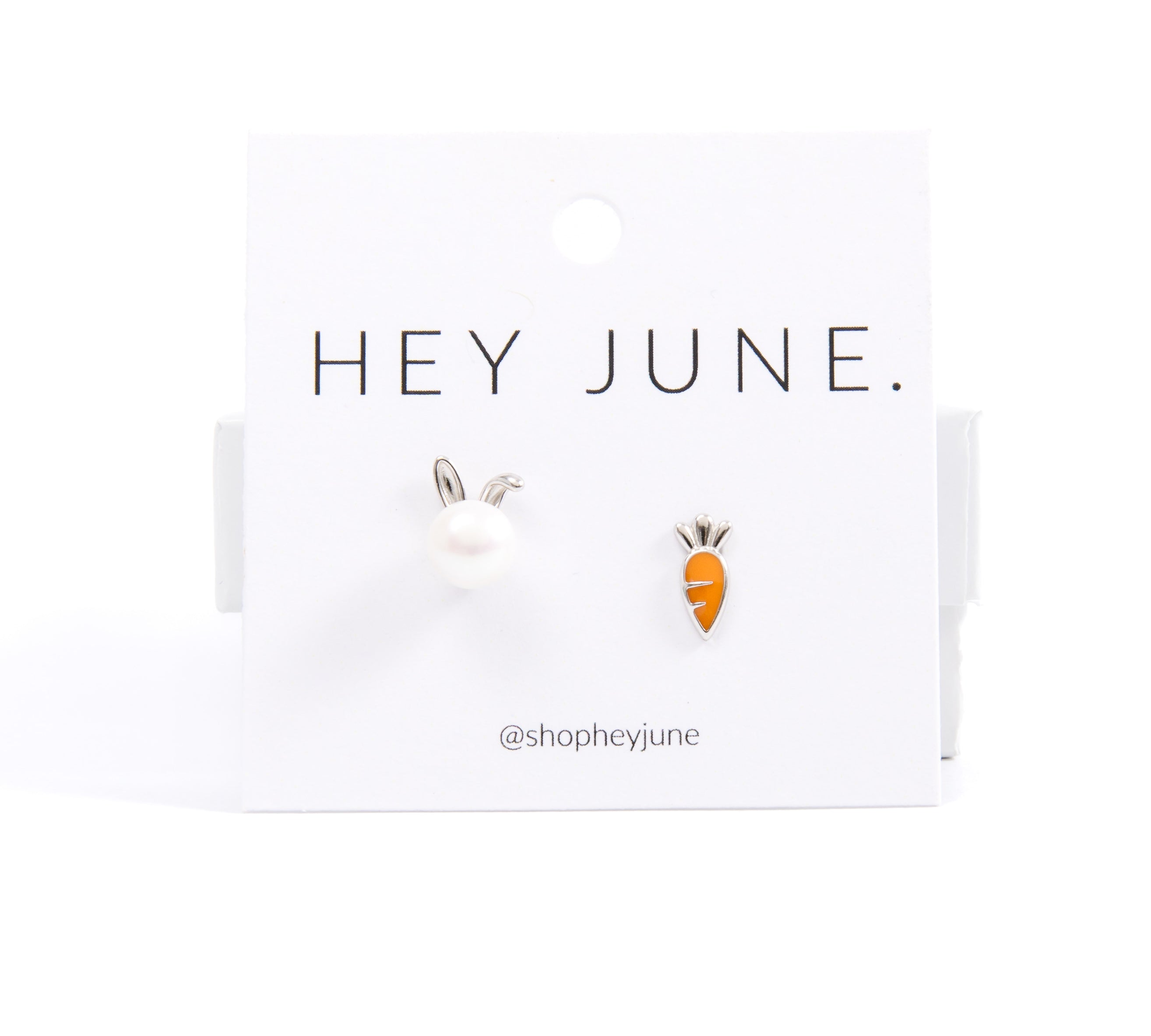 Easter Bunny + Carrot Studs