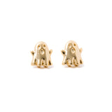 Scaredy Ghost Studs
