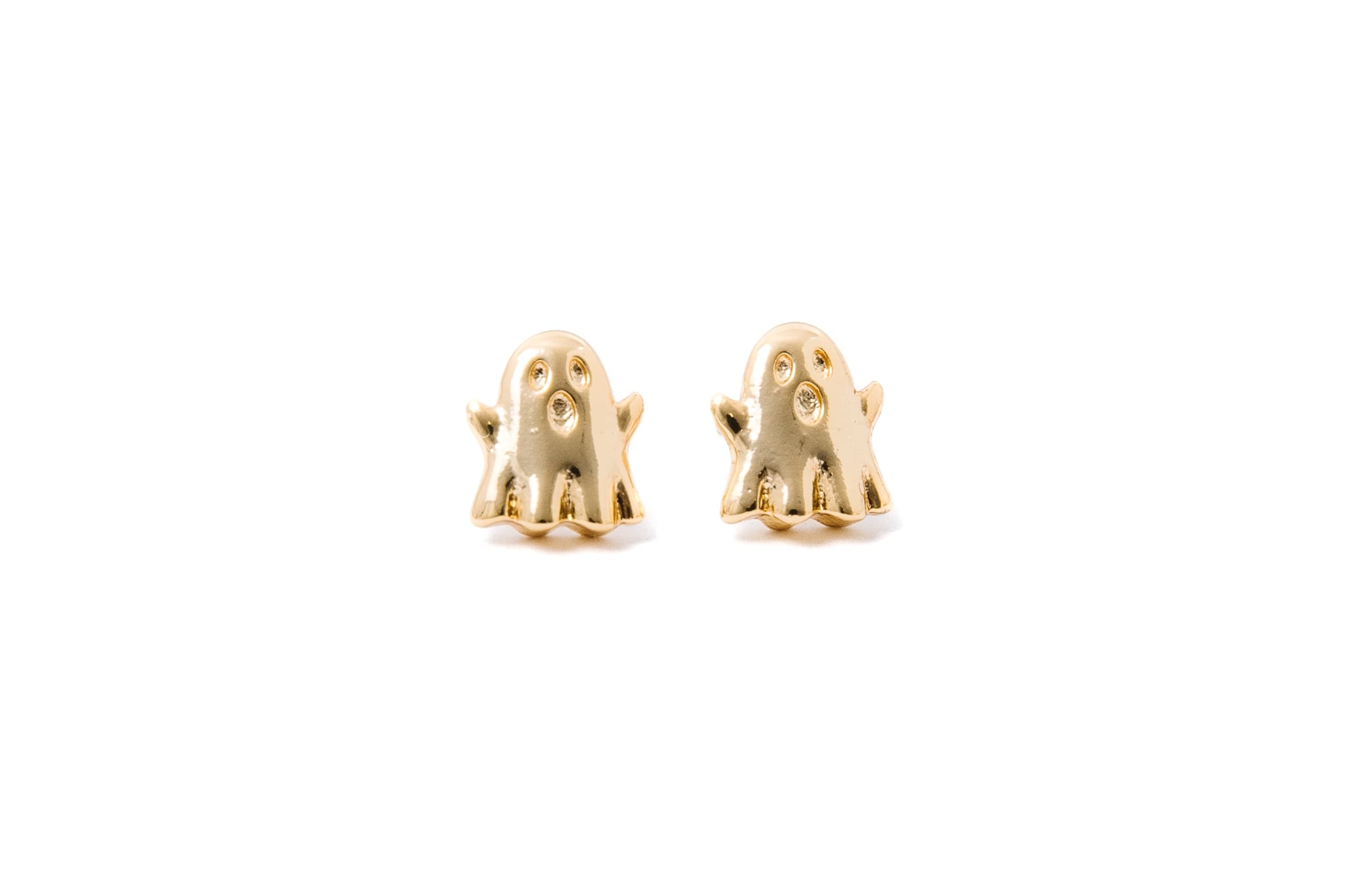 Scaredy Ghost Studs