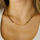 Chestnut Beaded Necklace