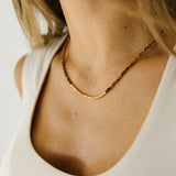 Chestnut Beaded Necklace