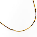 Chestnut Beaded Necklace