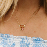 Hooking Up Charm Necklace