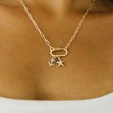 Hooking Up Charm Necklace