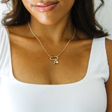 Hooking Up Charm Necklace