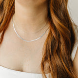 Silver Brene Necklace