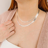 Silver Brene Necklace