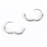 Silver 10mm Fat Huggies