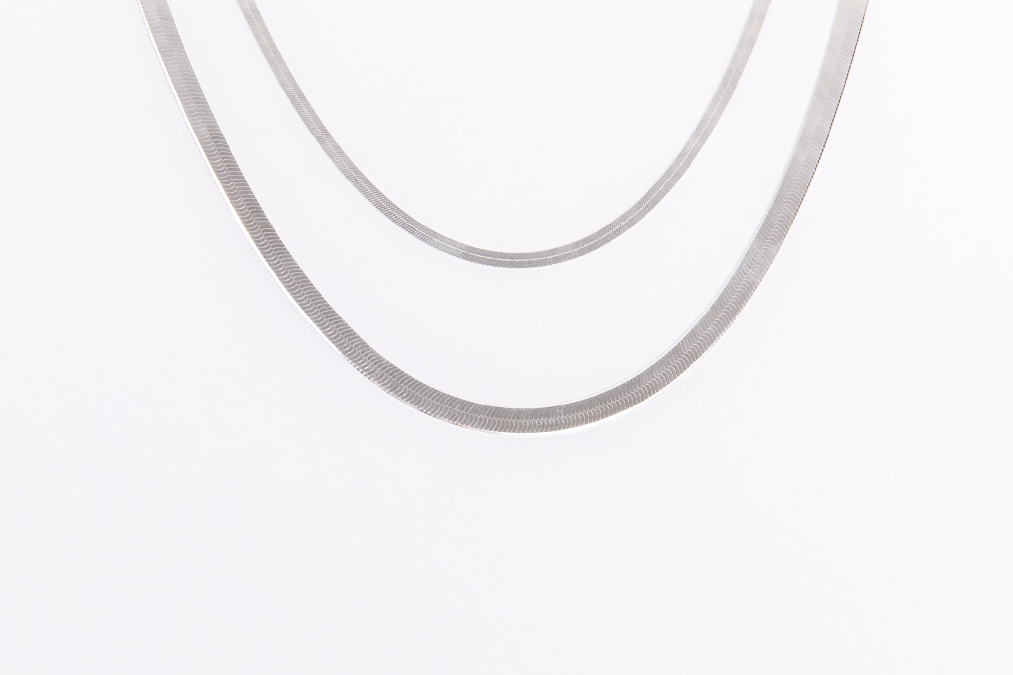 Silver Brene Necklace