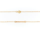 Hammered Bar Necklace