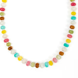 Clear Day Color Beaded Necklace
