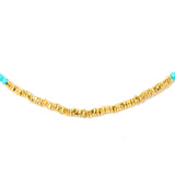 Blue Skies Beaded Necklace