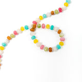 Clear Day Color Beaded Necklace