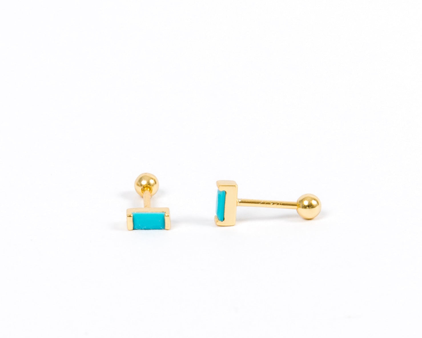 Turquoise Screwbacks