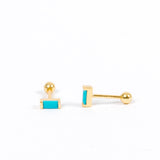 Turquoise Screwbacks