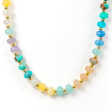 Spring Showers Color Beaded Necklace