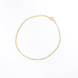 Pop of Turquoise Bracelet