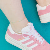 Pop of Turquoise Anklet
