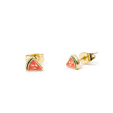 Watermelon Slice Studs