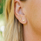 Lemon Wedge Studs
