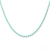 Neon Blue Necklace