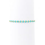 Neon Blue Anklet