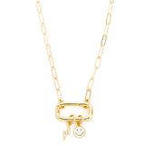 Hooking Up Charm Necklace
