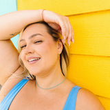 Neon Blue Necklace