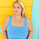 Neon Blue Necklace