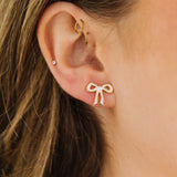 Floppy Bow Studs