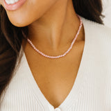 Pink Beaded Necklace
