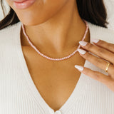 Pink Beaded Necklace