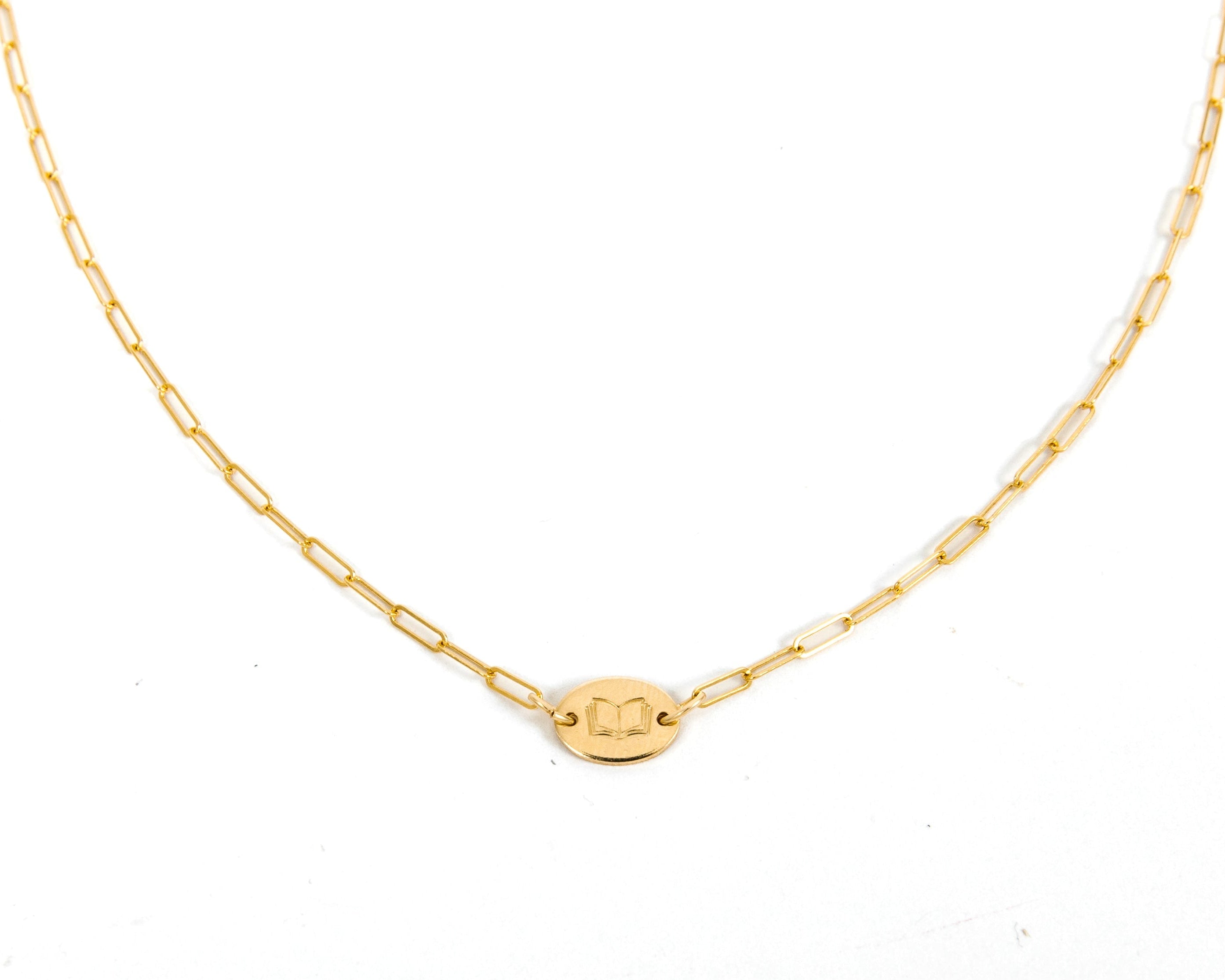 Book Club Necklace