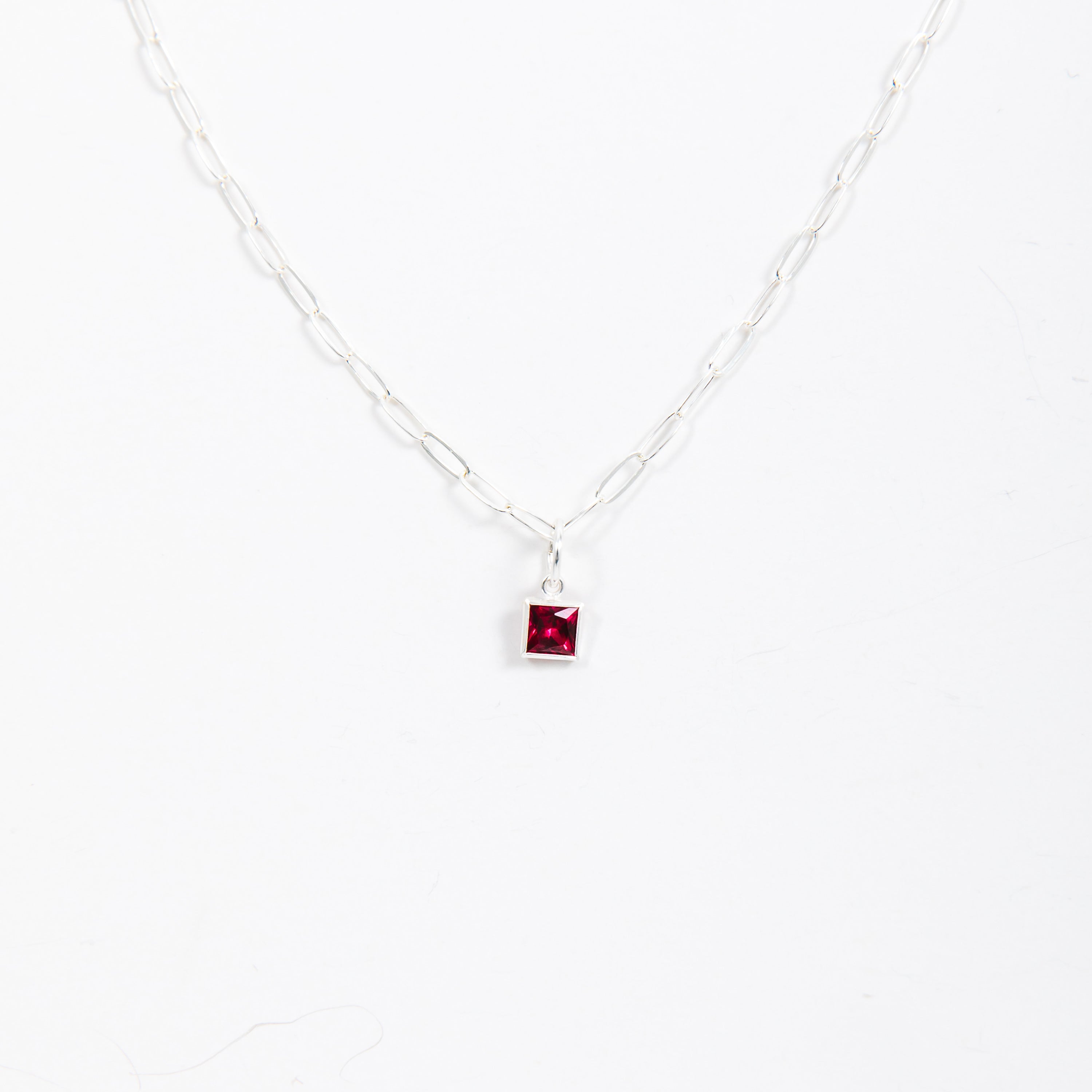 Birthstone Charm (Silver Edit)