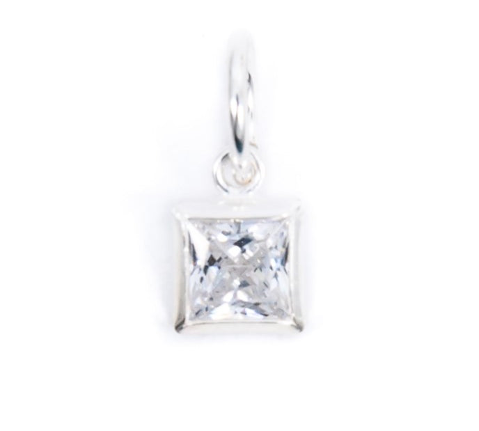 Silver Birthstone Charms