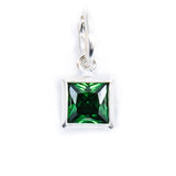 Silver Birthstone Charms